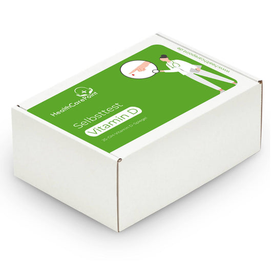 a white box with a green label on it